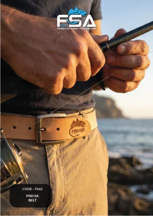 Fish SA Leather Belt